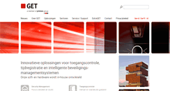 Desktop Screenshot of get.be