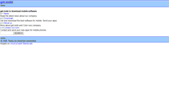 Desktop Screenshot of get.mobi