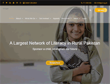 Tablet Screenshot of get.org.pk